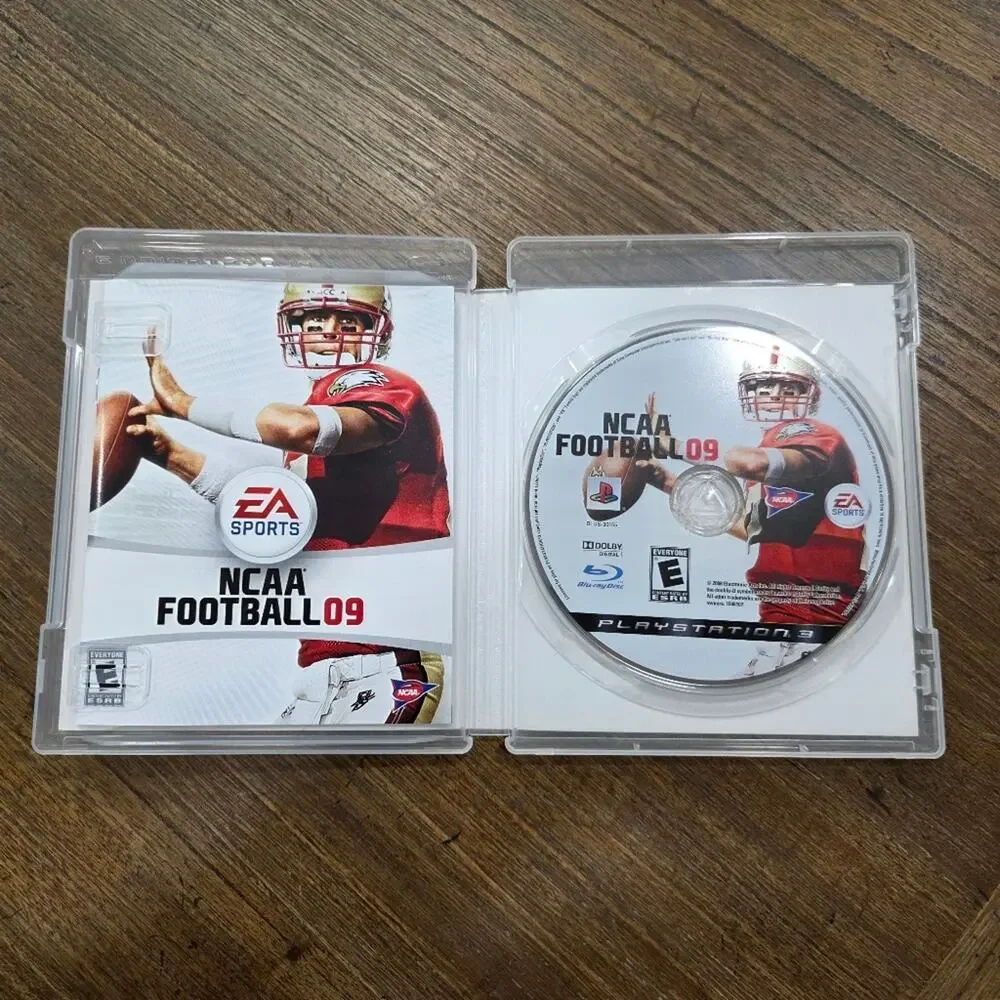 NCAA Football 09 (PlayStation 3 PS3) - Complete CIB w/ Manual & Case